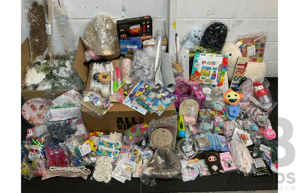 Assorted Kids Items, Party Supply and Other Usefull Items