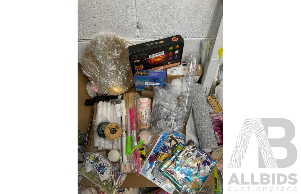 Assorted Kids Items, Party Supply and Other Usefull Items