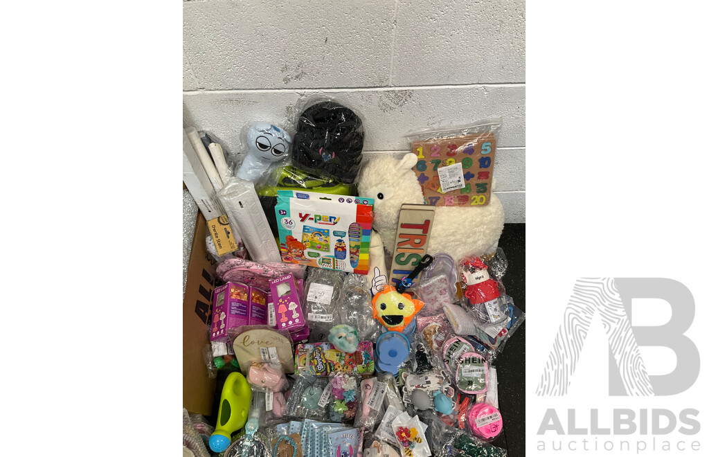Assorted Kids Items, Party Supply and Other Usefull Items