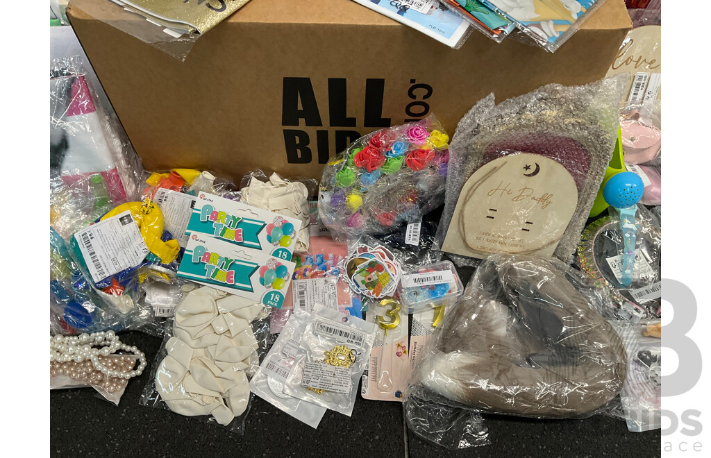 Assorted Kids Items, Party Supply and Other Usefull Items