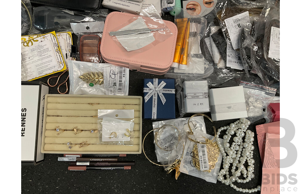 Assorted Hats, Handbags, Sunglasses, Cosmetics, Costume Jewellery and Other Usefull Items