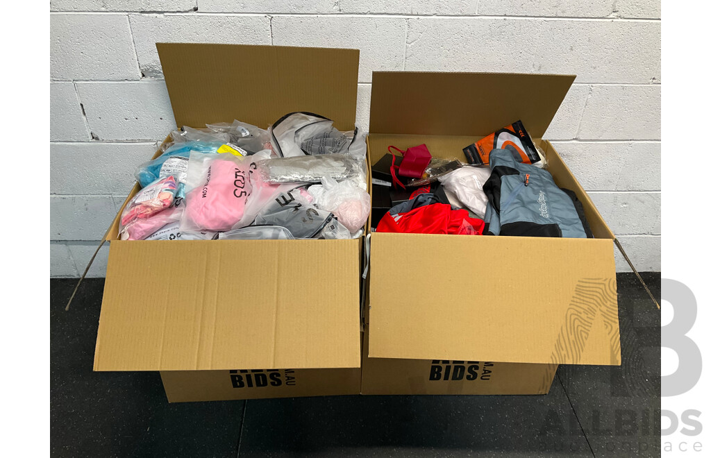 Assorted Clothing - 4 Large Boxes