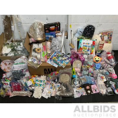 Assorted Kids Items, Party Supply and Other Usefull Items