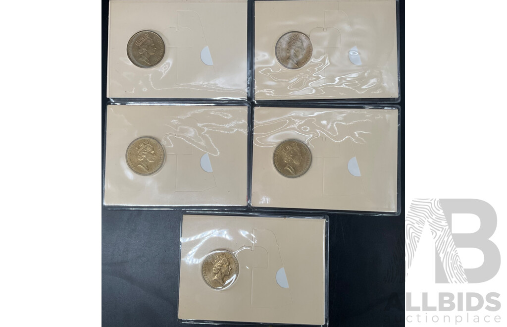 Five RAM 1990 the Anzac 75th Anniversary Five Dollar Commemorative Coins