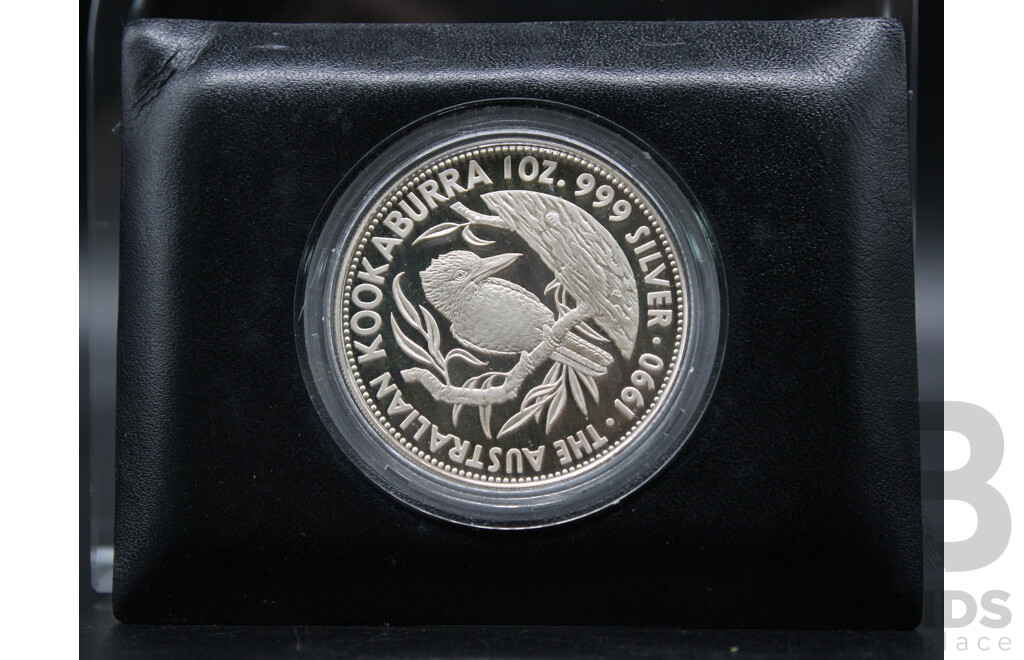 Australian 1995 Silver One Dollar Proof Coin - Kookaburra .999
