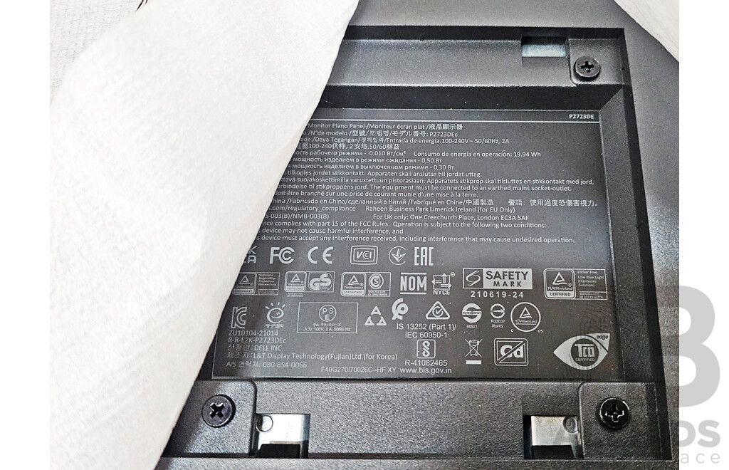 Dell (P2723DE) 27-Inch QHD (1440p) Widescreen LED-Backlit IPS Monitor