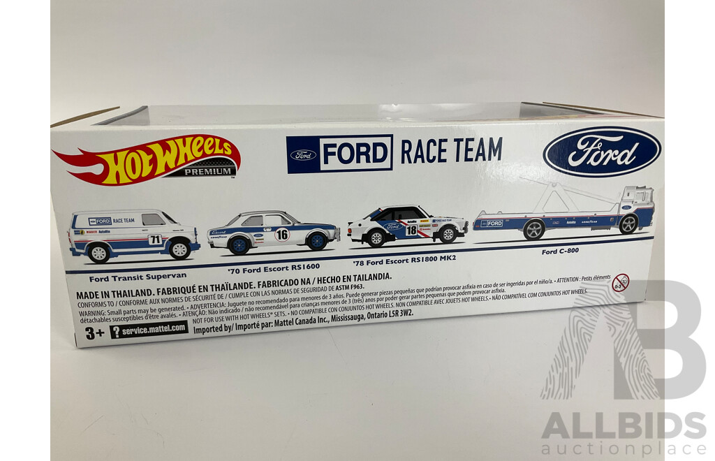 Boxed Hot Wheels Real Riders Ford Rally Set