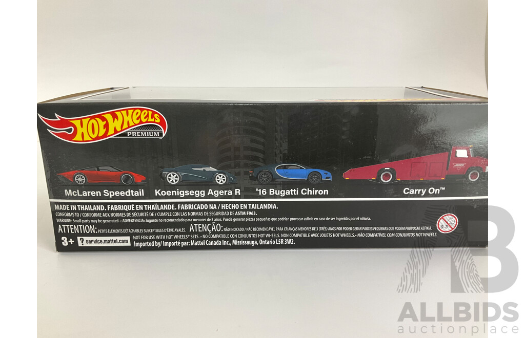 Boxed Hot Wheels Real Riders Super Car Set