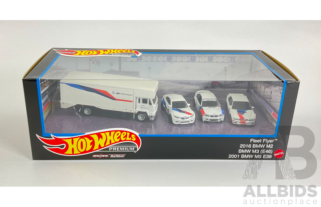 Boxed Hot Wheels Real Riders BMW Set