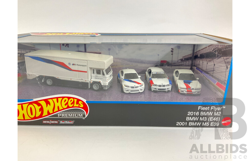 Boxed Hot Wheels Real Riders BMW Set