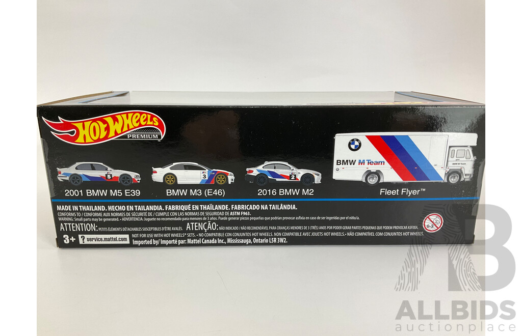 Boxed Hot Wheels Real Riders BMW Set