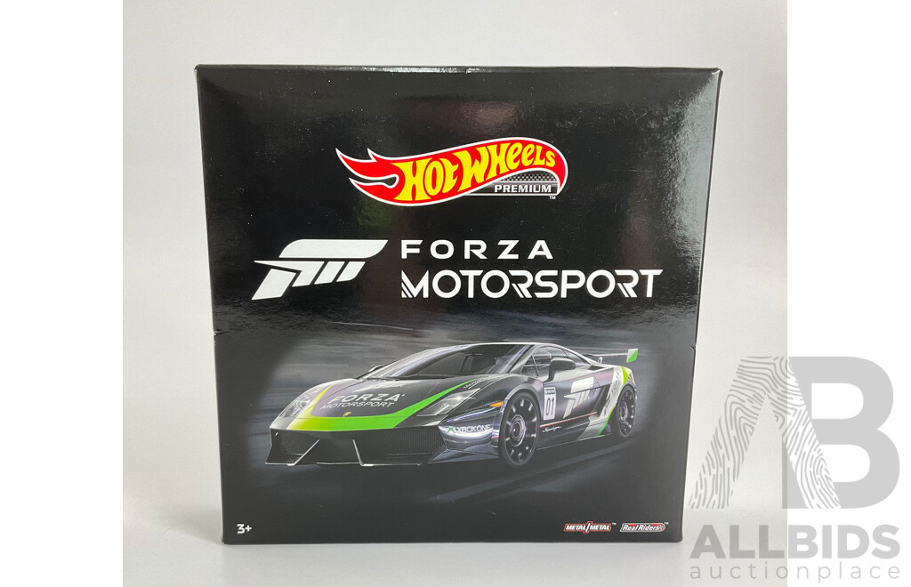 Boxed Hot Wheels Real Riders Forza Motorsport Set