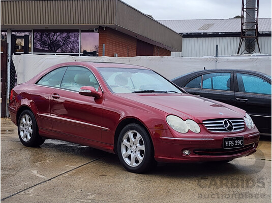 3/2004 Mercedes-Benz Clk320 Elegance C209 2d Coupe Red 3.2L