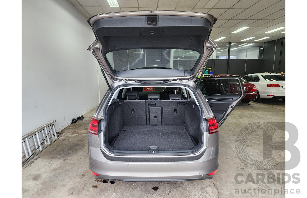 9/2014 Volkswagen Golf 118 TSI Comfortline AU 4d Wagon Grey 1.4L