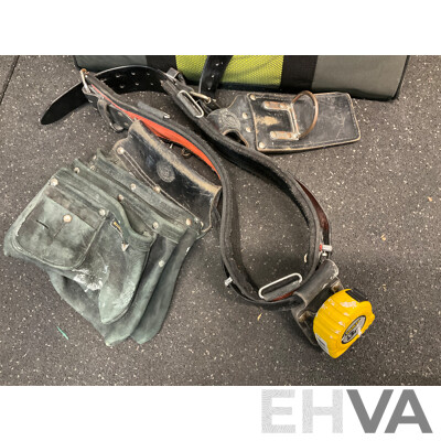 RYOBI ONE+ 18V (RRS1801) Reciprocating Saw, (RID18C) Impact Driver, Carry Bag and Tool Belt