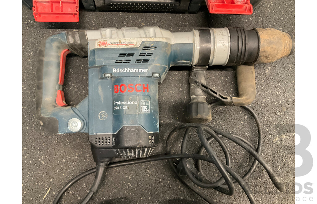 BOSCH Professional Demolition Hammer (GSH 5 CE) 