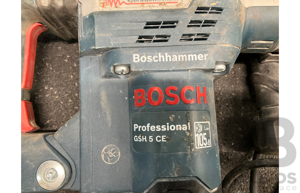 BOSCH Professional Demolition Hammer (GSH 5 CE) 