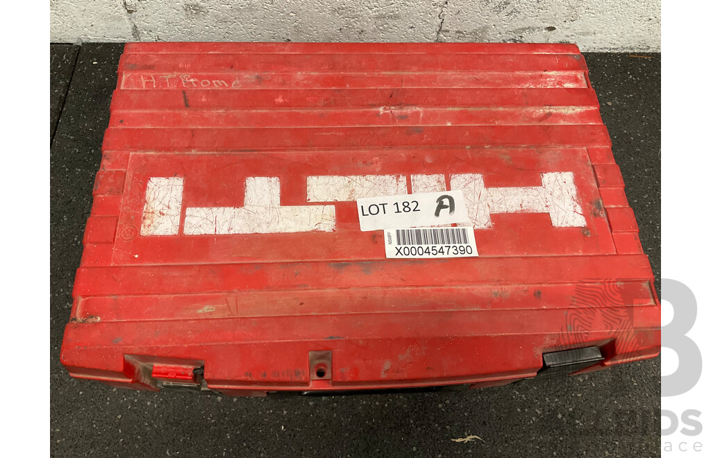 Assorted Tools - HILTI (SID144-A) with Battery, OZITO Impacty Driver with Battery and BOSCH Impact Driver with Battery and HILTI Carry Case - Lot of 4