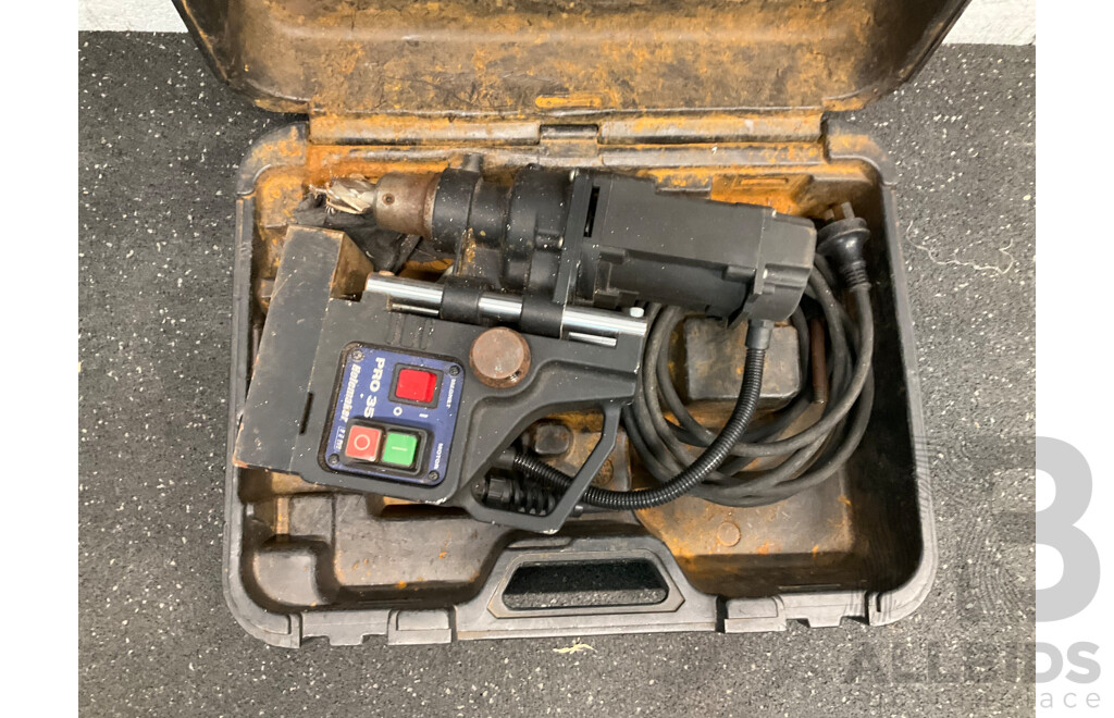 HOLEMAKER (PRO35) Single Phase Magnetic Base Drill - MADE in EUROPE 
