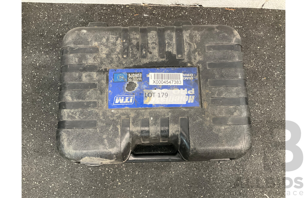 HOLEMAKER (PRO35) Single Phase Magnetic Base Drill - MADE in EUROPE 