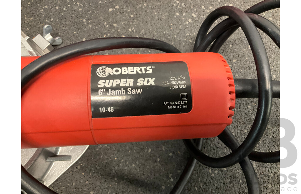 ROBERTS Super Six 6'' Jamb Saw 