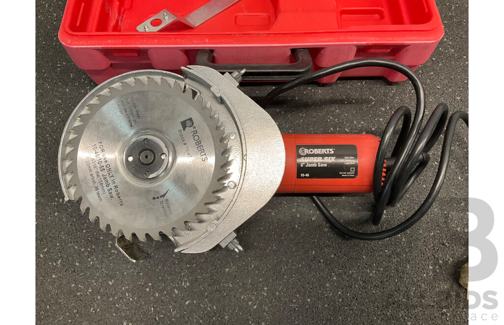 ROBERTS Super Six 6'' Jamb Saw 