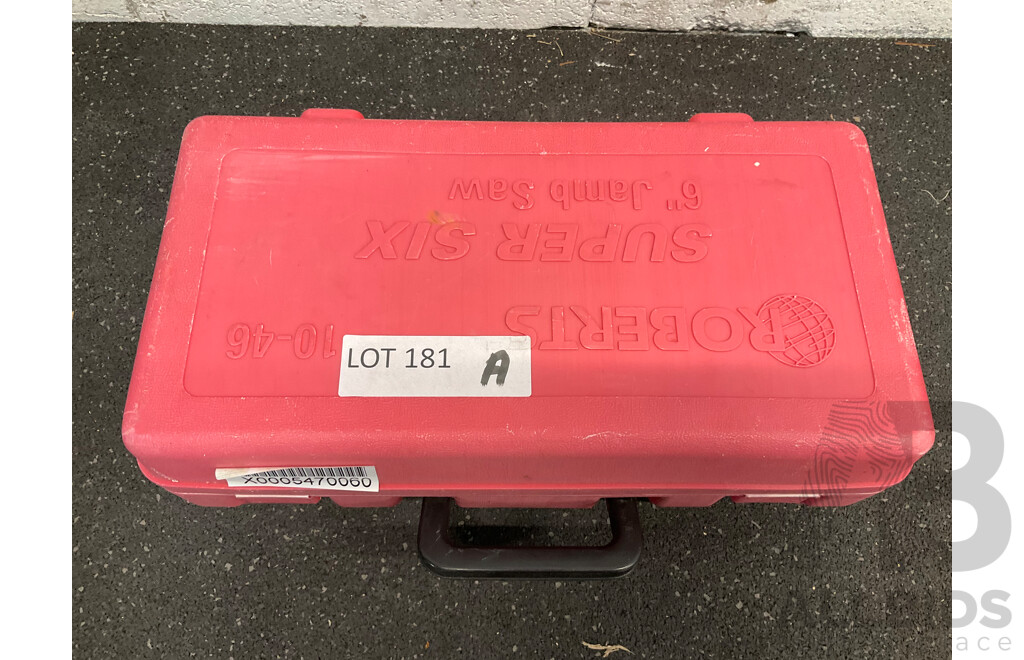 ROBERTS Super Six 6'' Jamb Saw 