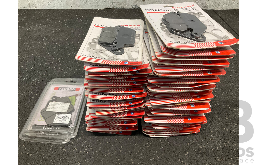 Asssorted Brake Pads - Lot of 54