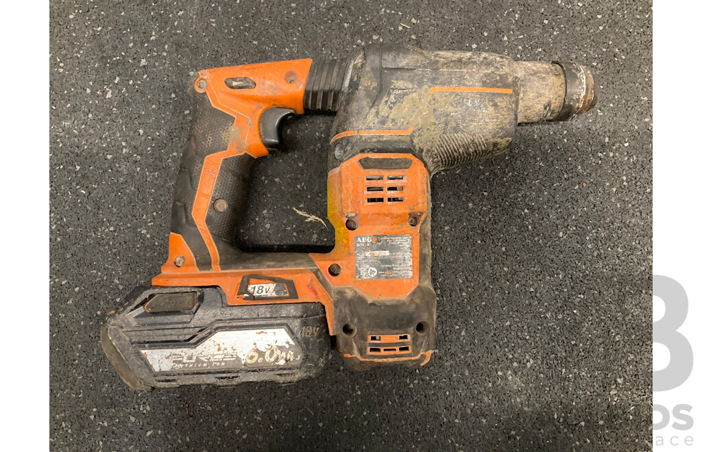 AEG 18V Rotary Hammer (BBH18) with Battery