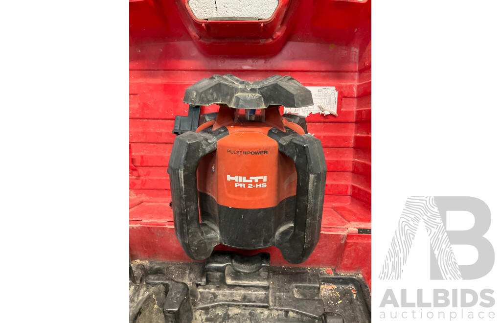 HILTI PR 2-HS Rotating Laser Level with Accessories