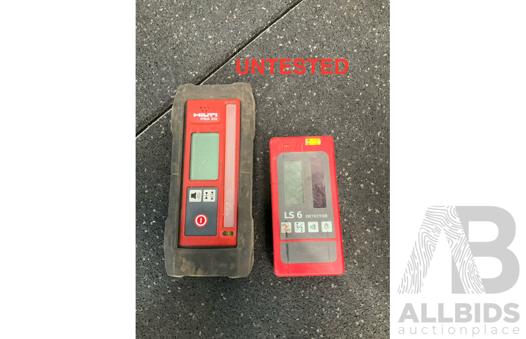 HILTI PR 2-HS Rotating Laser Level with Accessories