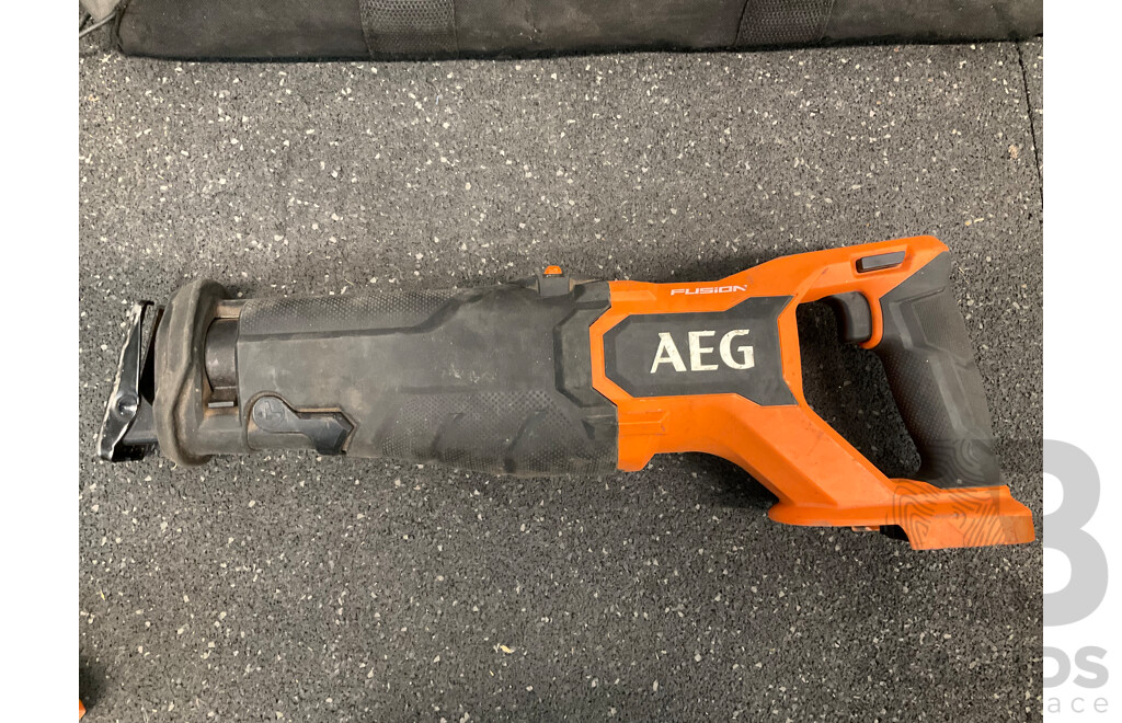 AEG (A18FRS) Brushless Reciprocating Saw with Carry Bag