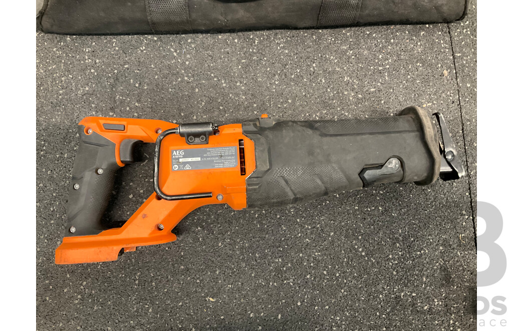 AEG (A18FRS) Brushless Reciprocating Saw with Carry Bag