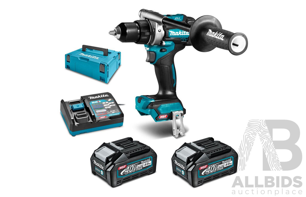 MAKITA (DF001G) 40V Max Li-ion XGT Cordless Brushless Driver Drill Combo Kit