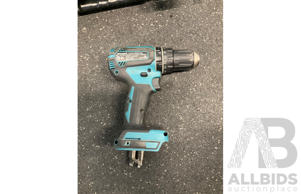 MAKITA (DHP485) 18V 13mm Brushless Hammer Driver Drill Kit 