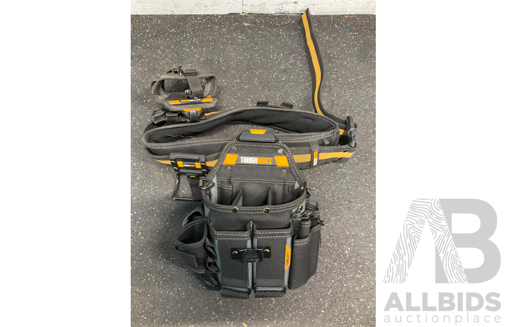 MAKITA (DUB182) Blower, TOUGHBUILT Electrician Pouch and Empty MAKITA Carry Box - Lot of 3