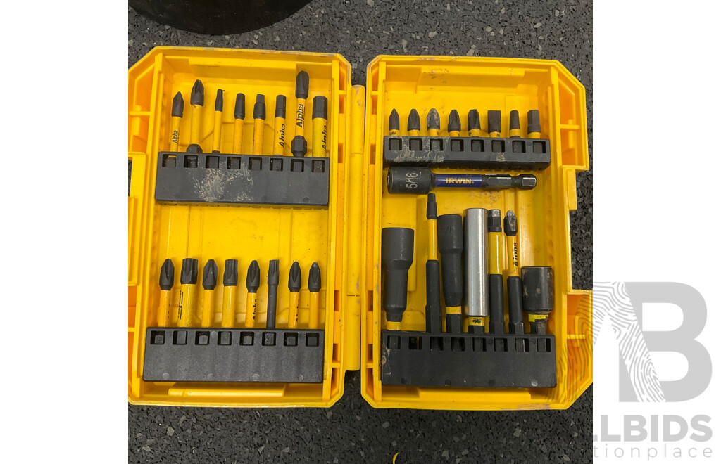 MILWAUKEE Folding Pocket Knife, WIHA Contact Voltage Detector, ALPHA Impact Driver Bit Set and Others