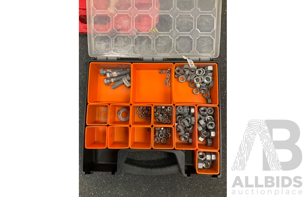 Assorted Tools, Nuts and Bolt Cutter