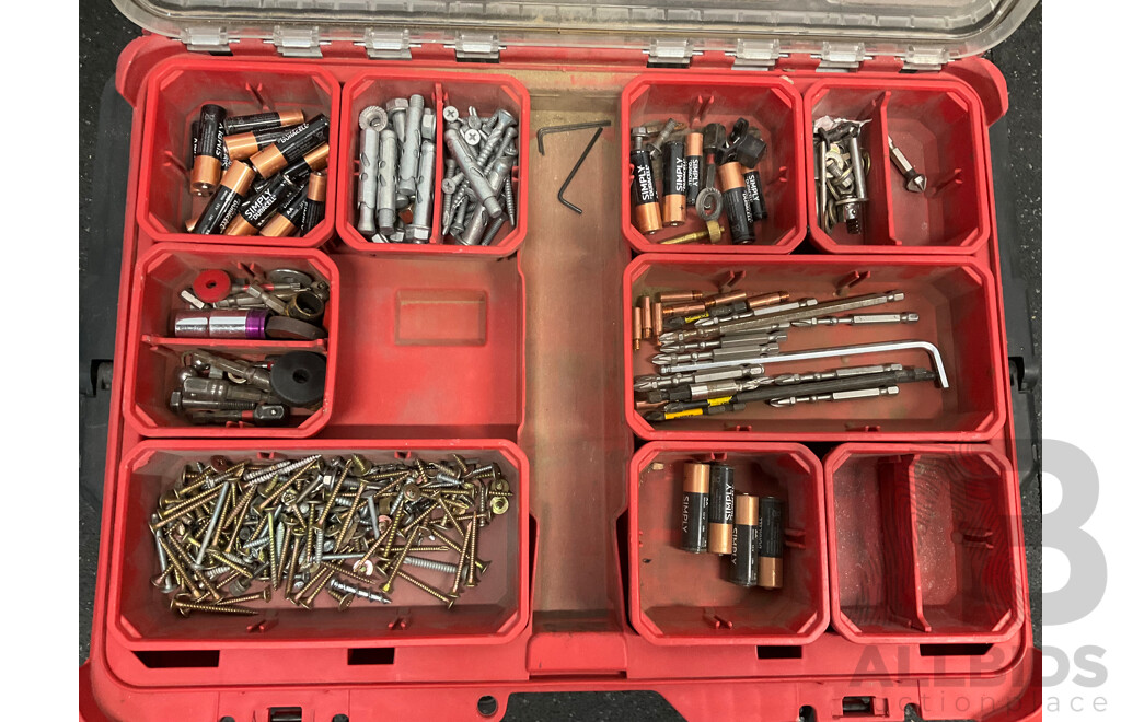 MILWAUKEE PACKOUT Storage System Tool Boxes and MAKITA Impact Wrench (Skin Only)