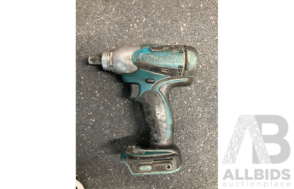 MILWAUKEE PACKOUT Storage System Tool Boxes and MAKITA Impact Wrench (Skin Only)