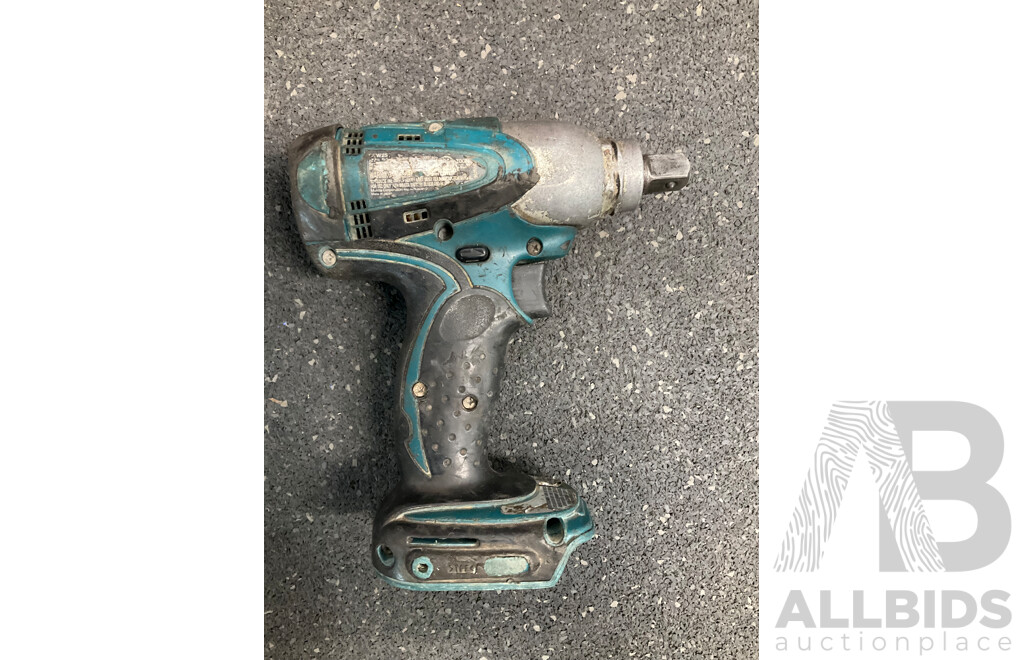 MILWAUKEE PACKOUT Storage System Tool Boxes and MAKITA Impact Wrench (Skin Only)