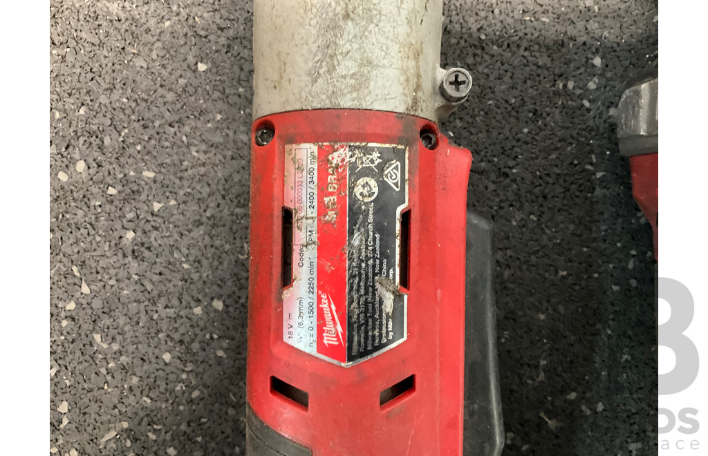 MILWAUKEE PACKOUT Storage Tote with Assorted Milwaukke 18V Tools and Battery Charger