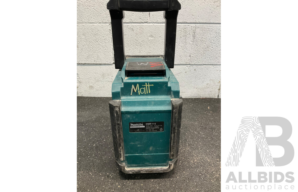 MAKITA (DMR115) 18V Digital Radio - Skin Only