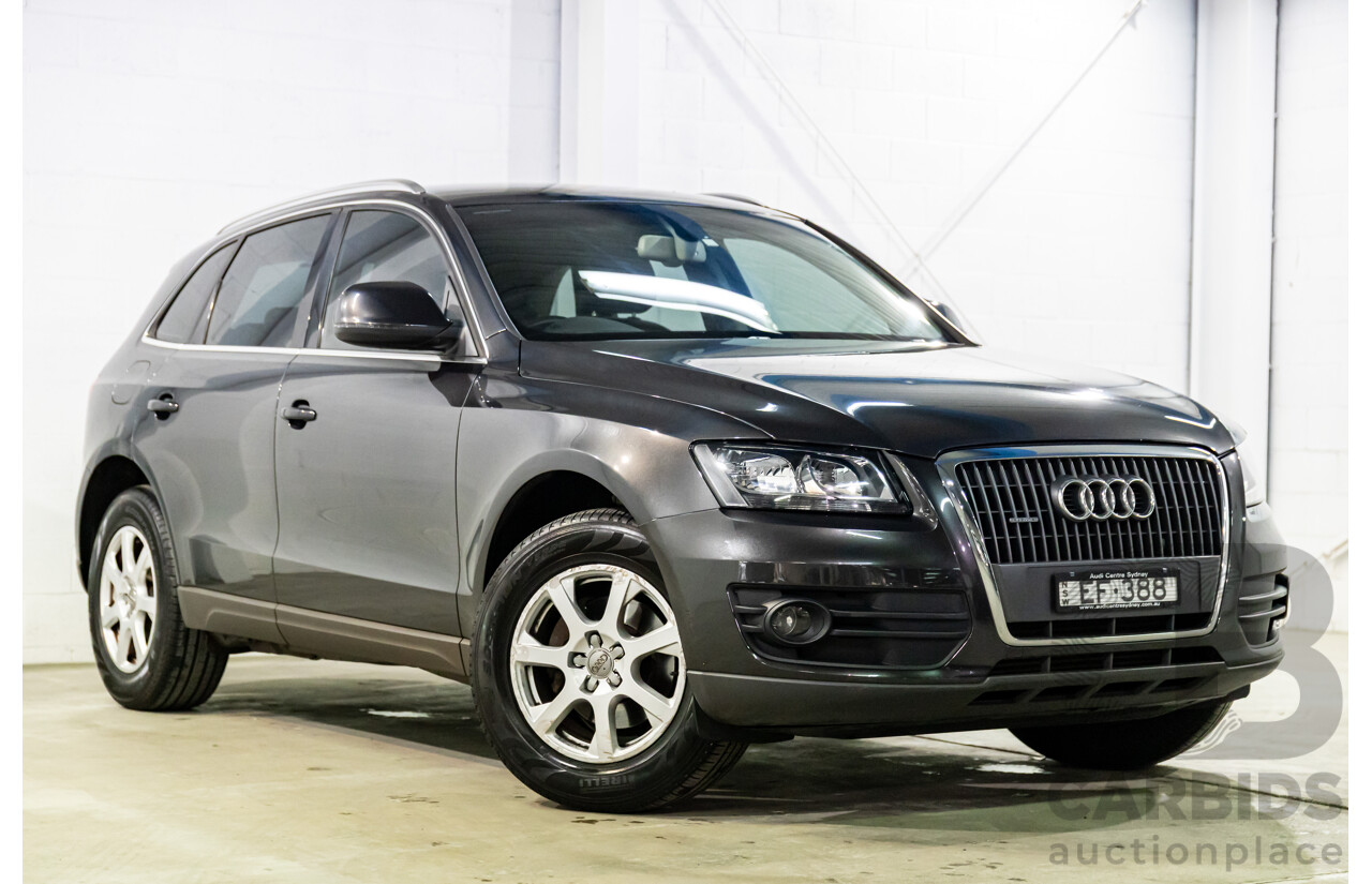 8/2010 Audi Q5 2.0 TDI Quattro 8R MY10 4d Wagon Lava Grey Metallic Turbo Diesel 2.0L