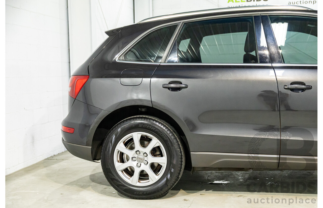 8/2010 Audi Q5 2.0 TDI Quattro 8R MY10 4d Wagon Lava Grey Metallic Turbo Diesel 2.0L