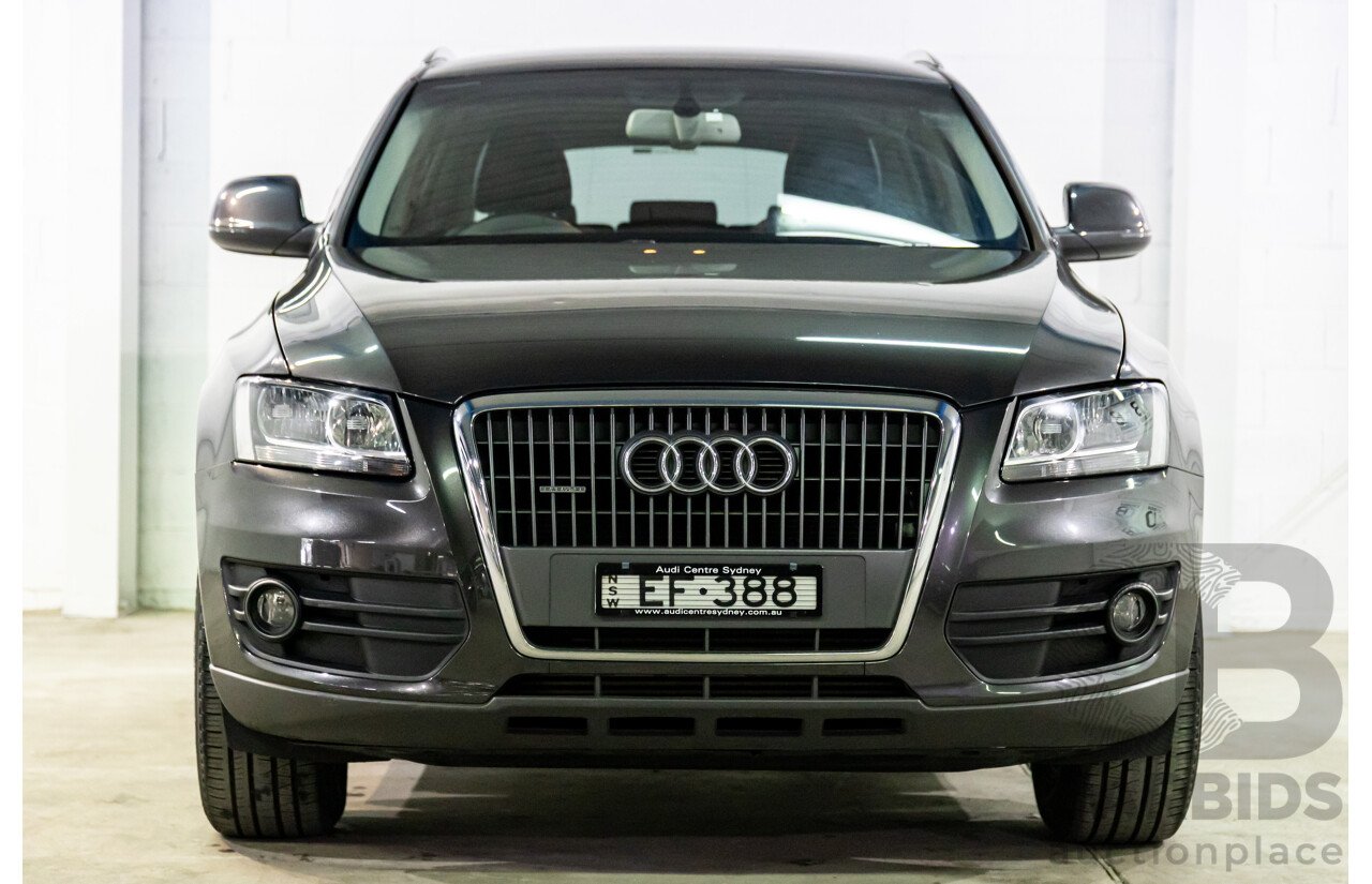 8/2010 Audi Q5 2.0 TDI Quattro 8R MY10 4d Wagon Lava Grey Metallic Turbo Diesel 2.0L