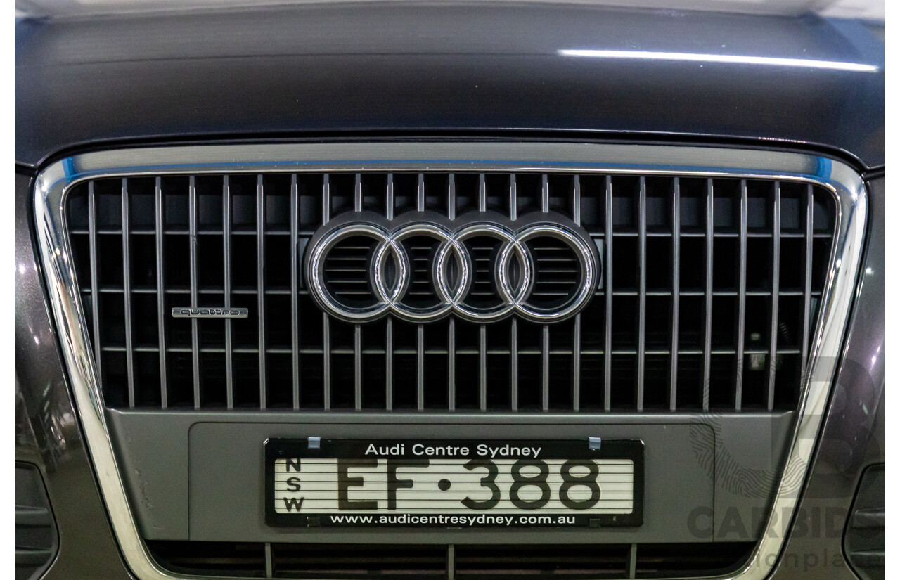 8/2010 Audi Q5 2.0 TDI Quattro 8R MY10 4d Wagon Lava Grey Metallic Turbo Diesel 2.0L