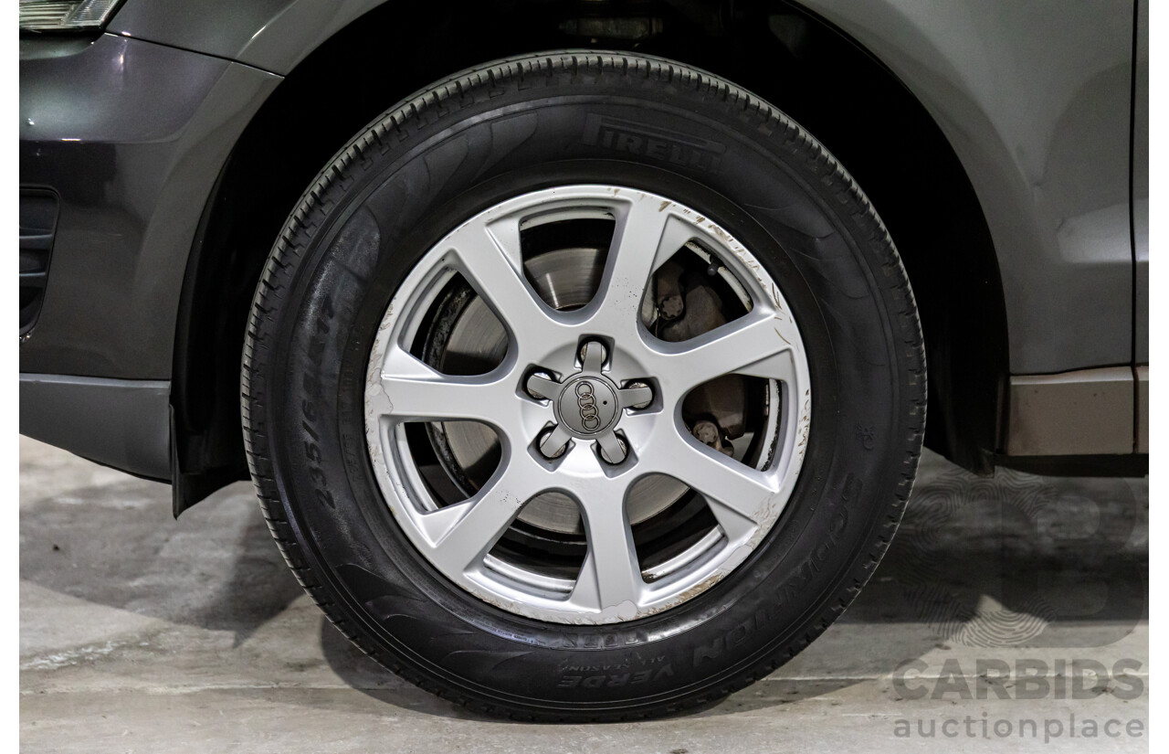 8/2010 Audi Q5 2.0 TDI Quattro 8R MY10 4d Wagon Lava Grey Metallic Turbo Diesel 2.0L