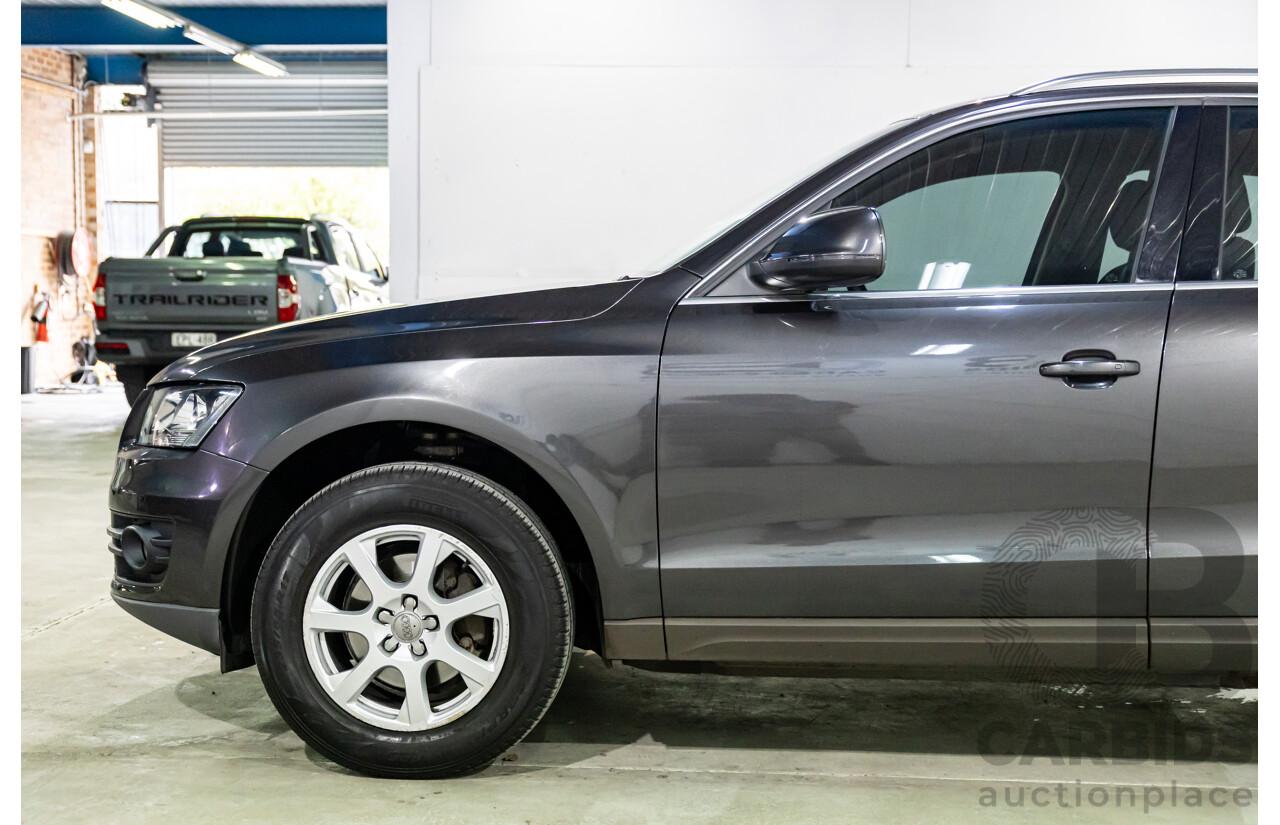 8/2010 Audi Q5 2.0 TDI Quattro 8R MY10 4d Wagon Lava Grey Metallic Turbo Diesel 2.0L