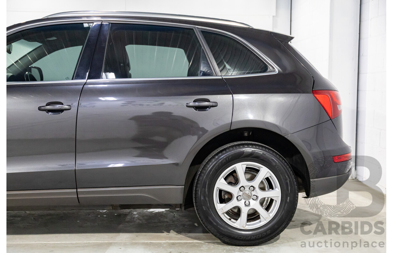 8/2010 Audi Q5 2.0 TDI Quattro 8R MY10 4d Wagon Lava Grey Metallic Turbo Diesel 2.0L
